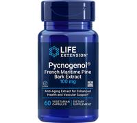 Extracto de corteza de pino marítimo francés Pycnogenol, 100mg - 60 vcaps