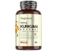 Extracto de Cúrcuma con Pimienta Negra y Jengibre - 180 Cápsulas Veganas de Extracto 50:1, 95% de Curcumina - Para 6 Meses de Suministro, sin Gluten