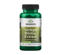 Extracto de ginkgo biloba Swanson, 60 mg (120 cápsulas)