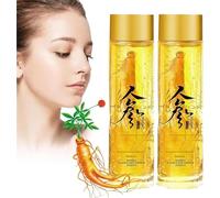 Extracto de ginseng Antiarrugas Aceite de suero original Aceite de ginseng Esencia de hidratación Agua Suero facial de ginseng dorado Suero de ginseng reafirmante y antiarrugas para todo tipo de piel