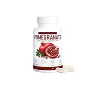 Extracto de granada orgánica - Apoyo inmunológico 90 unidades | Extracto de fruta de granada -Apoyo digestivo y circulatorio- Sin OGM, sin gluten-Adecuado para hombres y mujeres