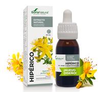 Extracto de hipérico en gotas, 50 ml, Soria Natural | Bienestar emocional - Equilibrio del ánimo - Estado de ánimo - Descanso