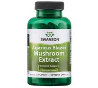 Extracto de hongos Swanson Agaricus Blazei 500 mg 90 cápsulas vegetarianas