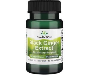 Extracto de jengibre negro, 100mg - 30 vcaps