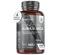 Extracto de Judía Blanca - 5000mg 180 Cápsulas - Suplemento Dietético Bloqueador para el Control de los Carbohidrato