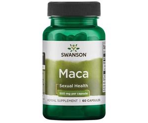 Extracto de maca, 500 mg - 60 cápsulas