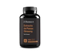 Ginseng Coreano Altamente Concentrado, 2375 mg, 120 cápsulas | Panax Ginseng Vegano, Sin Aditivos | Energía Física y Mental, Ánimo & Concentración | Zenement