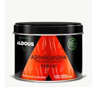 Aldous Bio Extracto de Raíz de Ashwagandha KSM-66 Ecológico 100 Cápsulas