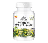 Extracto de Rhodiola rosea 500mg - 3% de rosavina - 60 cápsulas | HERBADIREKT by Warnke Vitalstoffe - Calidad de farmacia alemana