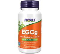 Now Foods Extracto de té verde EGCg 400 mg 90 cápsulas vegetales