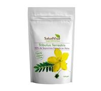 Extracto de Tribulus Terrestris en Polvo 90% Saponinas 125g | Salud Viva | Alta Potencia | Superalimento Natural | Vegano y Bio