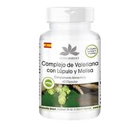 Extracto de Valeriana, lúpulo y melisa - 60 cápsulas | HERBADIREKT by Warnke Vitalstoffe - Calidad de farmacia alemana