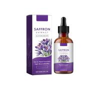 extracto líquido de azafrán| (88,5 mg) Extracto puro de azafrán | para apoyo al estado de ánimo, energía, concentración y visión | - 2 onzas líquidas,1Pcs