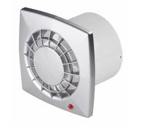 Extractor 100mm/10.2cm con Temporizador Satén Baño Ventilator