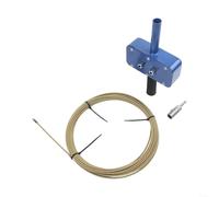 Extractor automático de cables eléctrico herramienta de enhebrado de aleación de aluminio diseño compacto para cableado hidroeléctrico y proyectos de bricolaje (sin alambre)