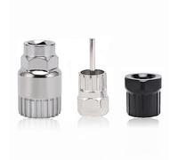 Extractor Bielas Bicicleta, Extractor de Casette de Bici Extractor de piñon unior para Shimano, 20 Dientes Extractor de manivela de Bicicleta, 12 Dientes Herramienta de Extracción para Cassette