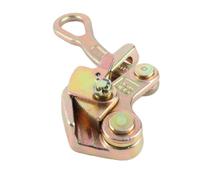 Extractor Cable Acero 1T, Mordaza Tensor Alta Dureza | Acero Carbono Resistente, Tamaño 18x10x4 cm, Sujeción Segura Anticaída, Enderezado Cables y Hebras, para Construcción y Obras