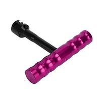 Extractor de abolladuras sin pintura para automóviles, herramienta profesional de reparación manual, color rojo rosa. (Rosada)