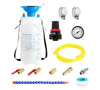 Extractor de aceite y líquido: bomba de fluido de transmisión, distribuidor neumático automático | Kit de carga ATF, herramienta de vaciado de aceite para vehículos y máquinas, extracción y evacua