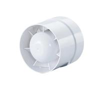 Extractor De Aire ABS Redondo Silencioso For Inodoro, Conducto En Línea For Invernadero, Ahorro Energía, Ventilador Ventilación Baño Impermeable Blanco Tienda de cultivo