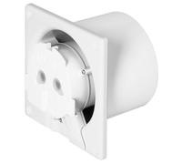 Extractor de Aire con Sensor de Humedad y Temporizador 8W (100mm) - ORNO