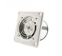 Extractor de aire de acero inoxidable de 4 pulgadas, Extractor de aire for inodoro, cocina, baño, colgante, pared, ventana, conducto, ventilador, Profesional, Conjunto de Herramientas