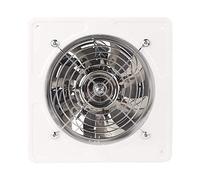 Extractor de aire, diámetro del orificio de perforación, 150 mm, extractor de aire, 40 W, ventilador de escape montado en la pared para el hogar, cocina, baño, garaje(blanco)