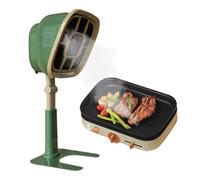 Extractor de aire móvil portátil: extractor de estufa portátil, extractor de aire ajustable en ángulo y altura que filtra los humos | Filtros de escape de vitrocerámica pequeños a 3200 rpm para cocina