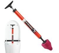 Extractor de aire para inodoro - Desatascador para inodoro de 66 x 10 cm | Buceo Con Empuñadura Ergonómica | Herramienta Hidráulica De Alta Presión | Dispositivo De Eliminación Flexible De