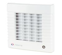 Extractor De Aire Pequeño Ø 100 Mm Ventilador Automático Con Persiana IP24
