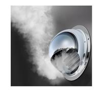 Extractor De Aire Redondo, Tapa De Ventilación For Secadora De Pared con Extractor Externo, Fácil Y Seguro De Montar En Pared, Techo U Otra Superficie.(120mm-4.7in)