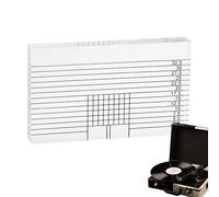 Extractor de ajuste de cartucho, herramienta de ajuste del cartucho de plataforma giratoria, Medidor de calibración de bloque de ajuste de alta precisión - Accesorios para tocadiscos, regla ajustable