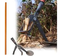 Extractor de árboles resistente, herramienta de extracción de tocones para jardín de granja, extractor de postes de metal portátil para extracción de cercas