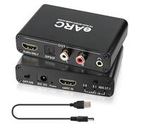Extractor de audio eARC/ARC, Convertidor Digital-Analógico de 192 KHz