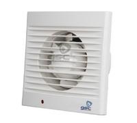 EXTRACTOR de BAÑO o ASEO GSC 100mm 150m3/h, Plano 20mm, Techo/Pared, Ventilador