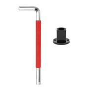 Extractor de bielas de acero al carbono para bicicleta para entusiastas del ciclismo y mecánicos, herramienta de pedalier de bicicleta