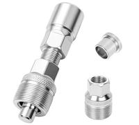 Extractor de bielas para bicicleta para llaves de 14 mm, llave de 16 mm, herramienta universal de pedalier, compatible con (Shimano, ISIS, Bosch) octalink, tapa de presión, para mantenimiento y