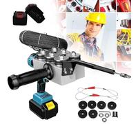 Extractor de cables eléctrico, herramienta de enhebrado de cinta de pescado, funciona con pilas para construcción, comunicación de red hidroeléctrica