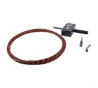 Extractor de cables eléctrico industrial, 35 x 24 x 11 cm, herramienta automática de enhebrado de cables para instalaciones eléctricas, extracción eficiente de cables, para electricistas y entusiastas