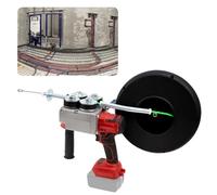 Extractor de Cables, Extractor de Cables Automático, Máquina Roscadora de Pared Eléctrica, para Electricistas, Extractor de Cables de Fontanero Eléctrico, Línea de 20 M Cable (Sin Batería)