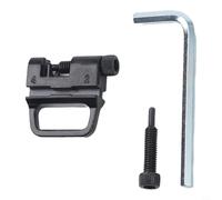 Extractor de cadena de bicicleta para cadenas de 6 velocidades a 12 velocidades diseñado para expulsión precisa de pines sin daños en la cadena (negro)