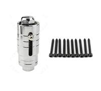 Extractor de cerradura de 1 pieza con tornillos de 10 piezas, extractor de cilindro de bloqueo especial para cerradura de puerta, suministros de Lock Smith, herramientas profesionales de cerrajero