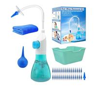 Extractor de cerumen - manual de oídos | de Irrigación Auditiva para Adultos - para Adultos, Mujeres, Hombres, Niños en Duchas, Piscina, Viajes, Gimnasio y Uso Diario