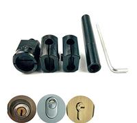Extractor de cilindro de bloqueo AB Oval Lock Pick Kit de selección de cerradura redonda,Smart Electronic Lock,cerradura de dormitorio