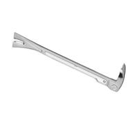 Extractor de clavos tipo V de alta resistencia y herramienta de demolición de 3 longitudes, herramienta de cuervo pequeño, elevador de varillas de extracción de clavos de doble extremo