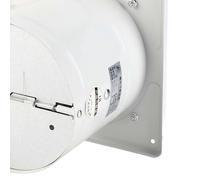 Extractor de Cocina de Baño de bajo Ruido, Ventilación de Montaje en Pared de 40W, Alta Eficiencia para el Hogar, Baño, Inodoro, Cocina, Garaje (Beige)