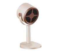 Extractor de cocina portátil - Campana extractora de escritorio recargable por USB, ventilador de cocina de escritorio de bajo ruido con filtro, rotación ajustable de 90°, ideal para humo, olor