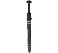 Extractor de Componentes Electrónicos de 4 Puntas, Agarre Seguro | Condensadores y Tornillos, Recoge Piezas Pequeñas Precisión, Aluminio Negro, Herramienta Manual