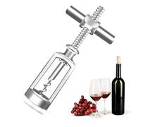 Extractor de Corcho Sacacorchos de ChampáN Sacacorchos de AleacióN de Cinc,Palanca Bottle Opener Profesional Multifuncional Abridor Botellas Abridor Vino Tinto,para Los Amantes Del Vino o Camareros