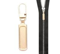 Extractor de cremallera extraíble - Extractor de cremallera de repuesto de metal, lengüeta de cremallera, cremalleras metálicas extraíbles, lengüeta de cremallera extraíble de metal para mochila